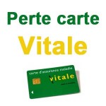 Perte carte vitale