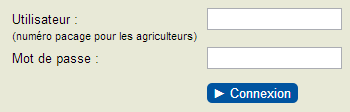 Connectez vous à votre compte TéléPac pour les agriculteurs 