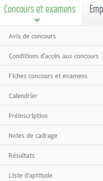 Accédez au calendrier 2013-2014 des concours et examens de la CDG17