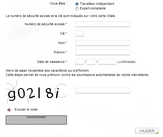 Réinitialisez  votre mot de passe RSI en cas de perte de ce dernier