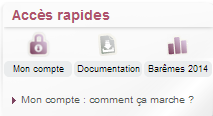 Accédez à votre compte du RSI